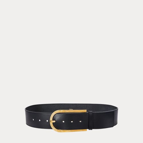 Elongated-Buckle Leather Belt - Polo Ralph Lauren - Modalova