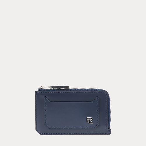 RL Box Calfskin Zip Card Case - Collection - Modalova