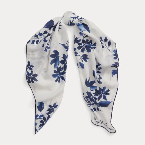 Floral Textured Square Scarf - Collection - Modalova