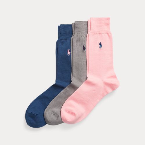 Cotton-Blend Trouser Sock 3-Pack - Polo Ralph Lauren - Modalova