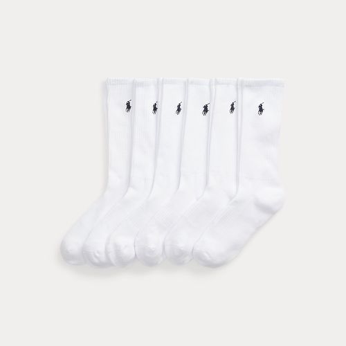 Cotton-Blend Crew Sock 6-Pack - Polo Ralph Lauren - Modalova