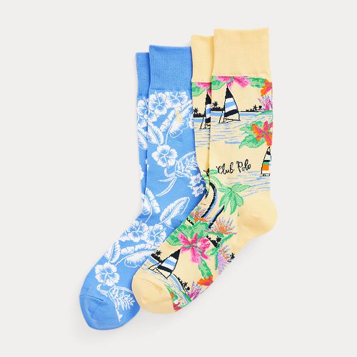 Tropical Trouser Sock Two-Pack - Polo Ralph Lauren - Modalova