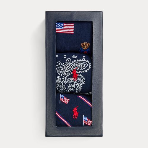 Polo Bear Trouser 3-Sock Gift Set - Polo Ralph Lauren - Modalova
