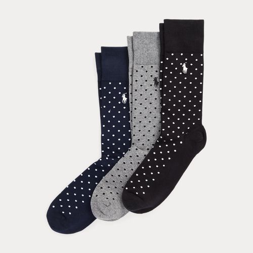 Polka-Dot Trouser Sock 3-Pack - Polo Ralph Lauren - Modalova