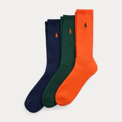 Cotton-Blend Crew Sock 3-Pack - Polo Ralph Lauren - Modalova