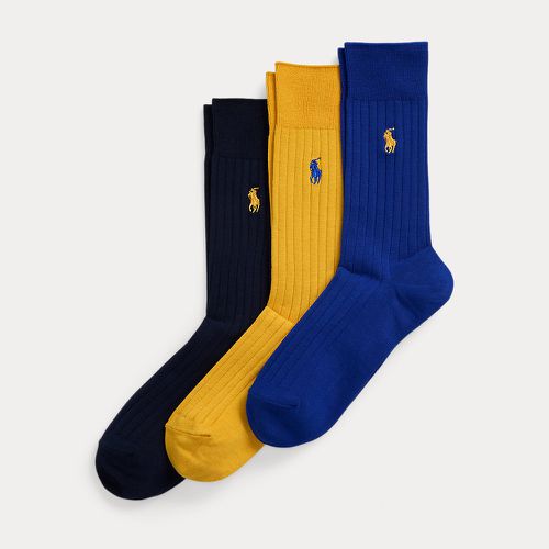 Rib-Knit Trouser Sock 3-Pack - Polo Ralph Lauren - Modalova