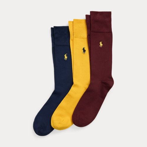 Cotton-Blend Trouser Sock 3-Pack - Polo Ralph Lauren - Modalova