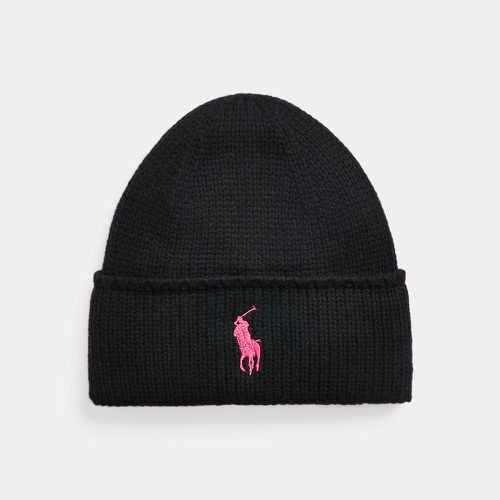 Pink Pony Merino Wool Beanie - Polo Ralph Lauren - Modalova