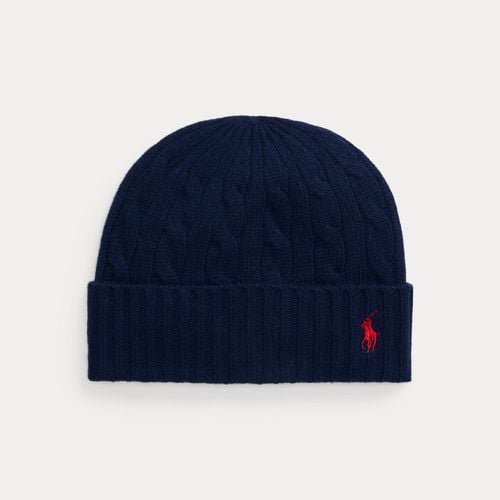 Cable-Knit Merino Wool-Blend Beanie - Polo Ralph Lauren - Modalova