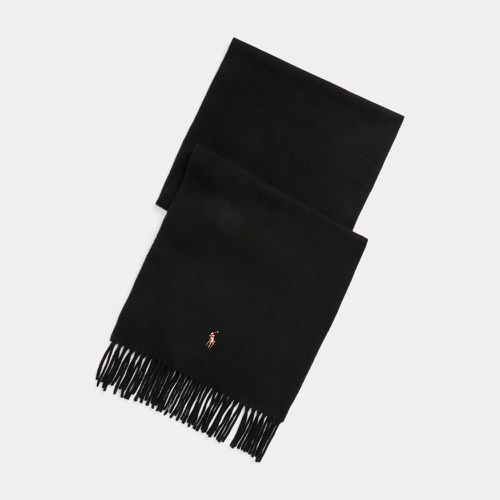 Fringe Virgin Wool Scarf - Polo Ralph Lauren - Modalova