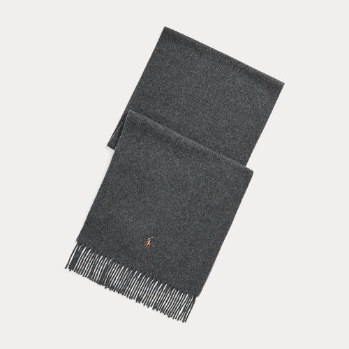 Fringe Virgin Wool Scarf - Polo Ralph Lauren - Modalova