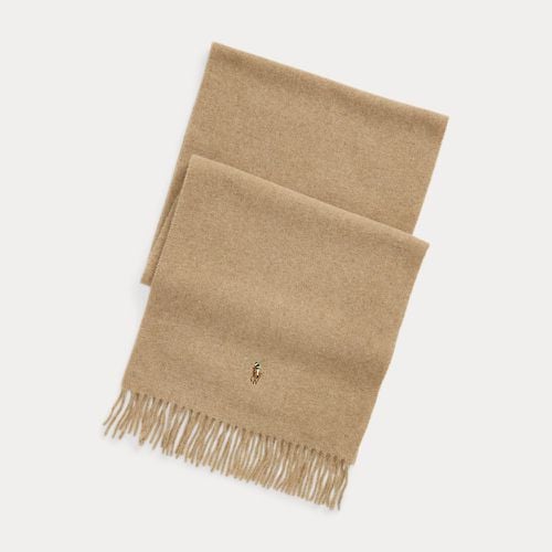 Fringe Virgin Wool Scarf - Polo Ralph Lauren - Modalova