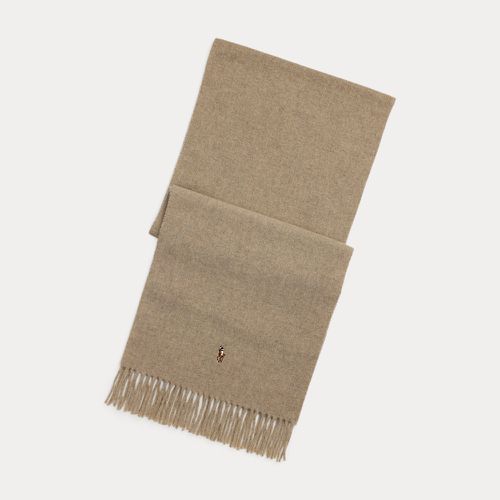 Fringe Virgin Wool Scarf - Polo Ralph Lauren - Modalova