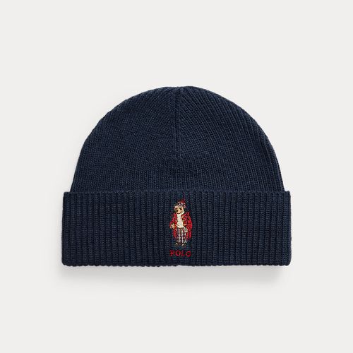 Polo Bear Rib-Knit Beanie - Polo Ralph Lauren - Modalova