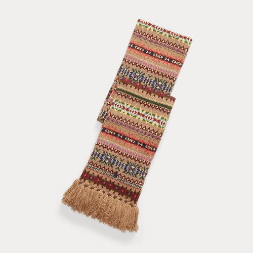 Fair Isle Merino-Wool-Blend Scarf - Polo Ralph Lauren - Modalova