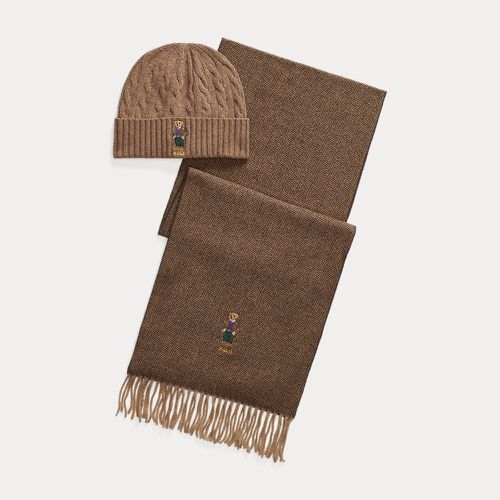 Polo Bear Beanie & Scarf Gift Set - Polo Ralph Lauren - Modalova