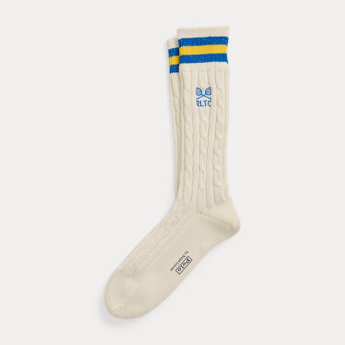 Cable-Knit Cotton-Blend Crew Socks - Polo Ralph Lauren - Modalova