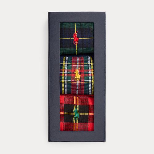 Plaid Trouser Sock 3-Pack Gift Set - Polo Ralph Lauren - Modalova