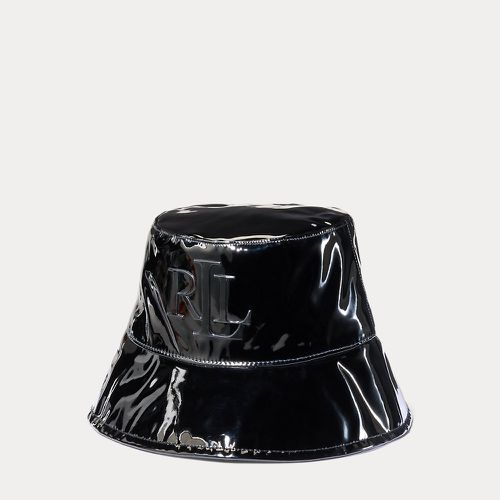 Water-Resistant Faux-Leather Bucket Hat - Lauren - Modalova