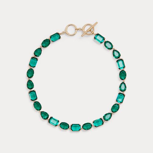 Gold-Tone Stone Collar Necklace - Lauren - Modalova
