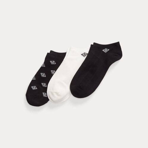 Logo Stretch Ankle Sock 3-Pack - Lauren - Modalova