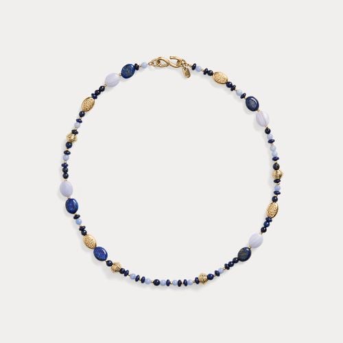 Gold-Tone Beaded Collar Necklace - Lauren - Modalova