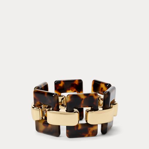 Tortoiseshell Link Flex Bracelet - Lauren - Modalova