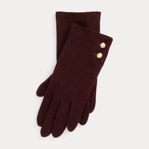 Wool-Blend Tech Gloves - Lauren - Modalova