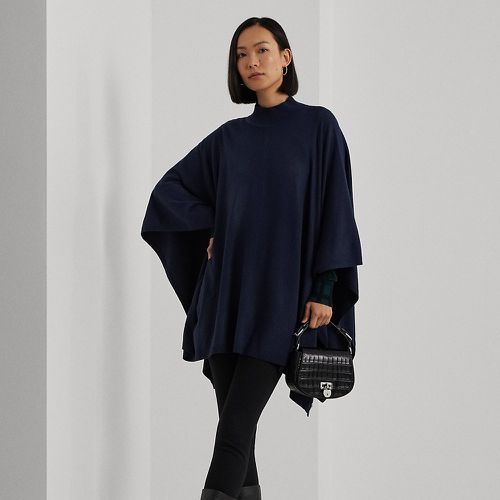 Convertible Mockneck Poncho - Lauren - Modalova