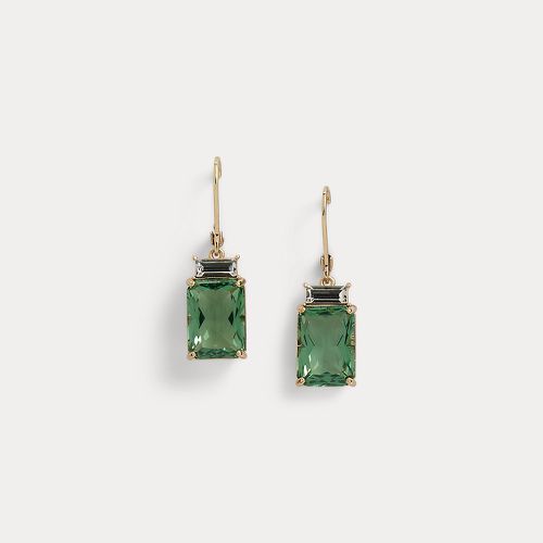 Tone Stone Huggie Drop Earrings - Lauren - Modalova