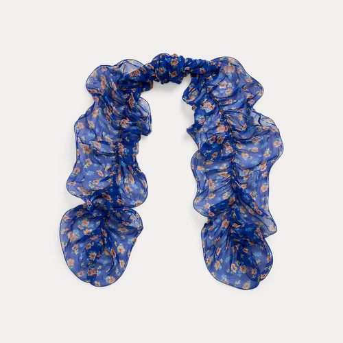 Floral Ruffled Scarf - Lauren - Modalova