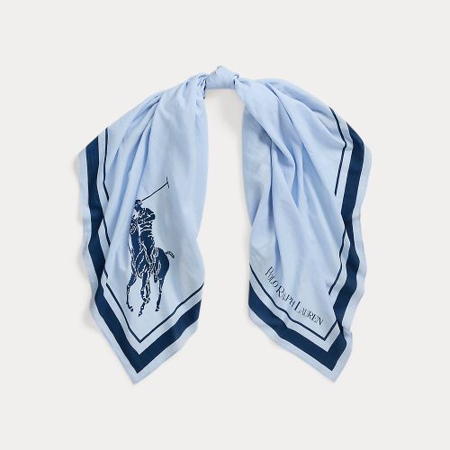 Big Pony Cotton Scarf - Polo Ralph Lauren - Modalova