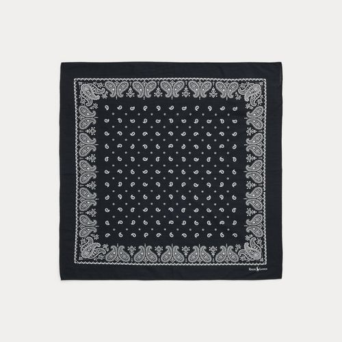 Bandana en coton motif cachemire - Polo Ralph Lauren - Modalova