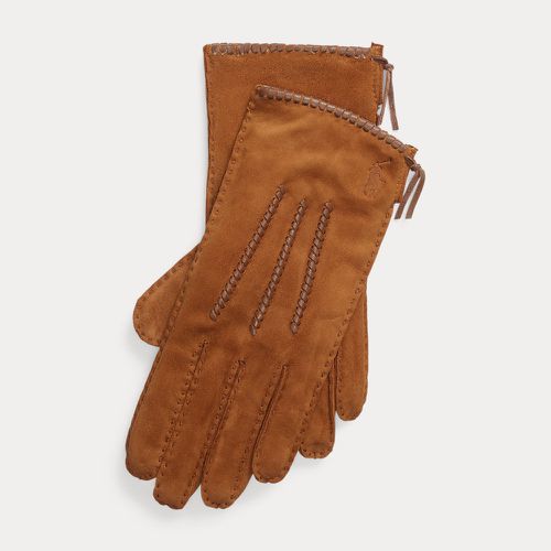 Stitched Suede Gloves - Polo Ralph Lauren - Modalova