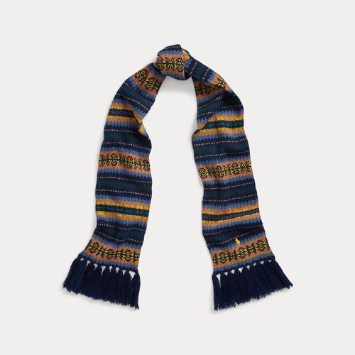 Fair Isle Wool-Blend Scarf - Polo Ralph Lauren - Modalova