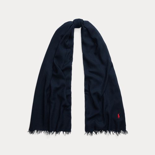 Fringe-Trim Scarf - Polo Ralph Lauren - Modalova