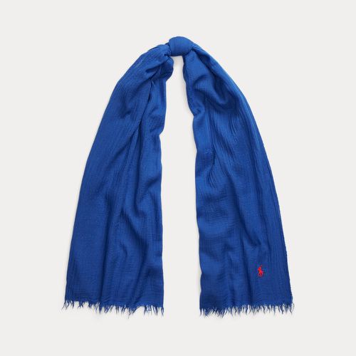 Fringe-Trim Scarf - Polo Ralph Lauren - Modalova