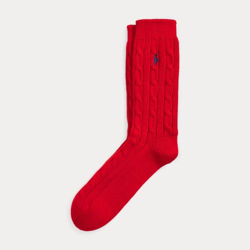 Cable-Knit Crew Socks - Polo Ralph Lauren - Modalova