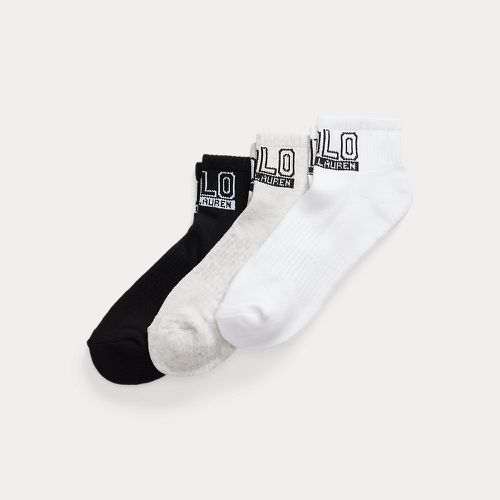 Logo Quarter Sock 3-Pack - Polo Ralph Lauren - Modalova