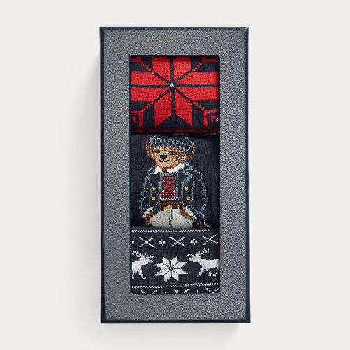 Polo Bear Trouser Sock 3-Pack Gift Set - Polo Ralph Lauren - Modalova