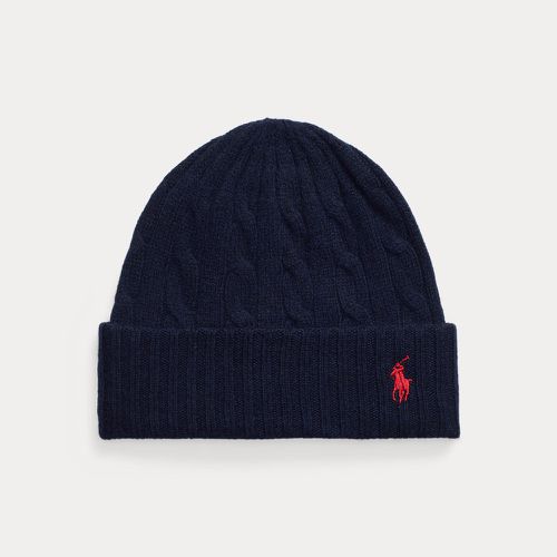 Cable-Knit Wool-Cashmere Beanie - Polo Ralph Lauren - Modalova