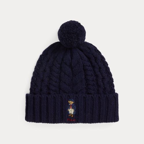 Polo Bear Cable Pom-Pom Beanie - Polo Ralph Lauren - Modalova