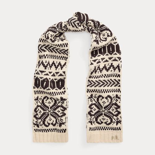 Wool Snowflake Scarf - Polo Ralph Lauren - Modalova