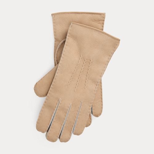 Stitched Shearling Gloves - Polo Ralph Lauren - Modalova