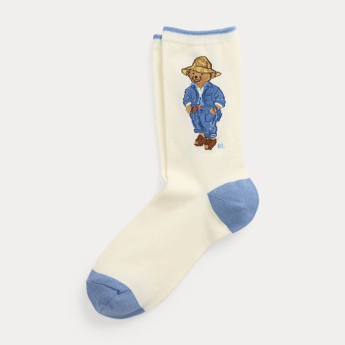 Polo Bear Crew Socks - Polo Ralph Lauren - Modalova