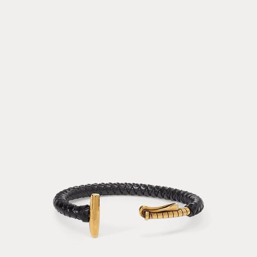 Braided Antiqued Brass Polo Mallet Cuff - Collection - Modalova