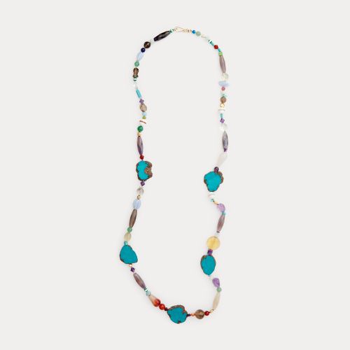 Long Beaded Stone Necklace - Collection - Modalova