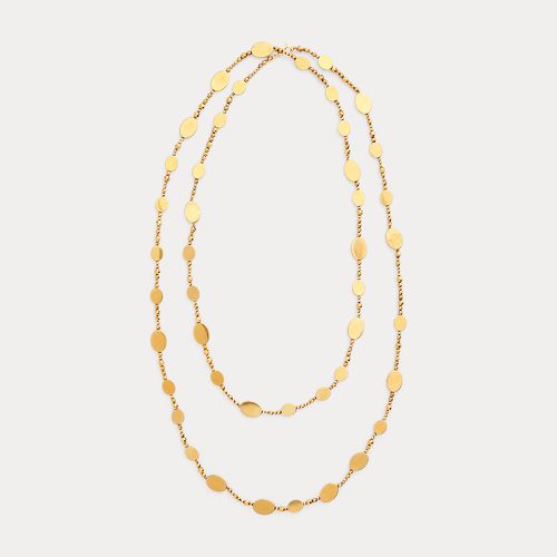 Long Beaded Hematite Necklace - Collection - Modalova