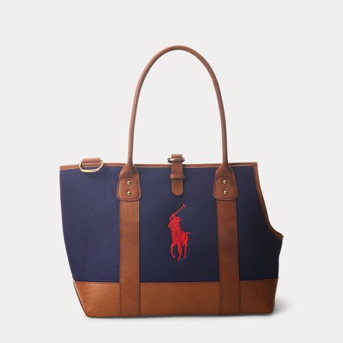 Leather-Trimmed Canvas Pet Tote Bag - Polo Ralph Lauren - Modalova