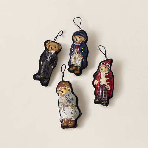 Christmas Polo Bear Ornament Set - Polo Ralph Lauren Home - Modalova